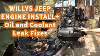 How To Easily Install Your Willys Jeep Engine With No Special Tools - Full Installation Guide
