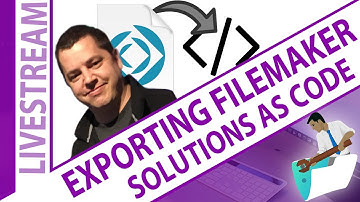 Exporting FileMaker Solutions as Code, and Recycling Code in Minutes, Not Days.
