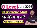 O Level July 2026 : Registration Start | How to pass from home | o level computer course in hindi 