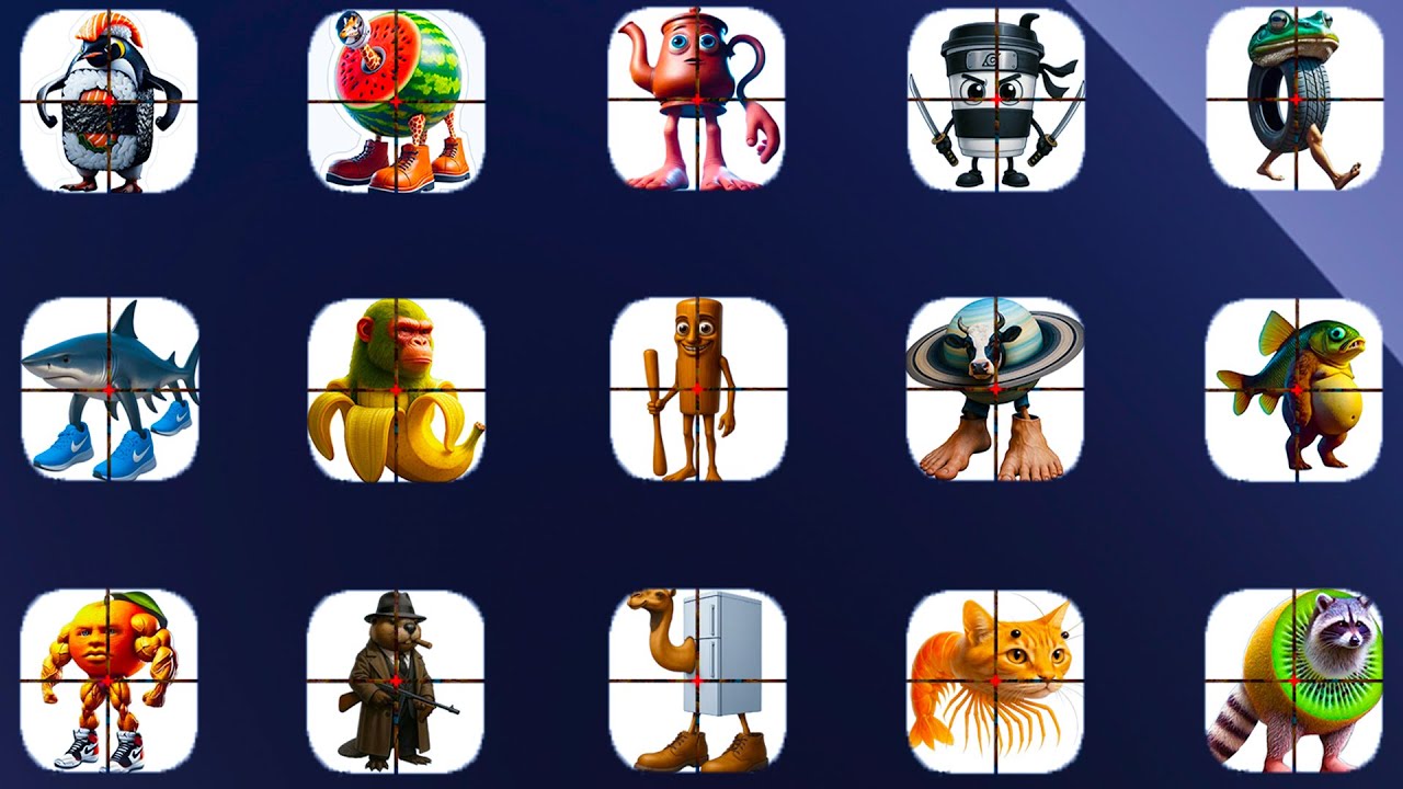 Brainrot Meme Sniper, Roblox, Minecraft, Tung Tung Sahur, Choo Choo Chales, Game Play, Game Ipad,Ios