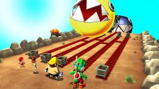 【マリオパーティ9】ミニゲーマリオ vs デイジー vs ワリオ vs ヨッシー(マスターCPU)