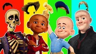 Disney Pixar Coco 2 Miguel Hector Wrong Heads Finger family Nursery Rhymes song
