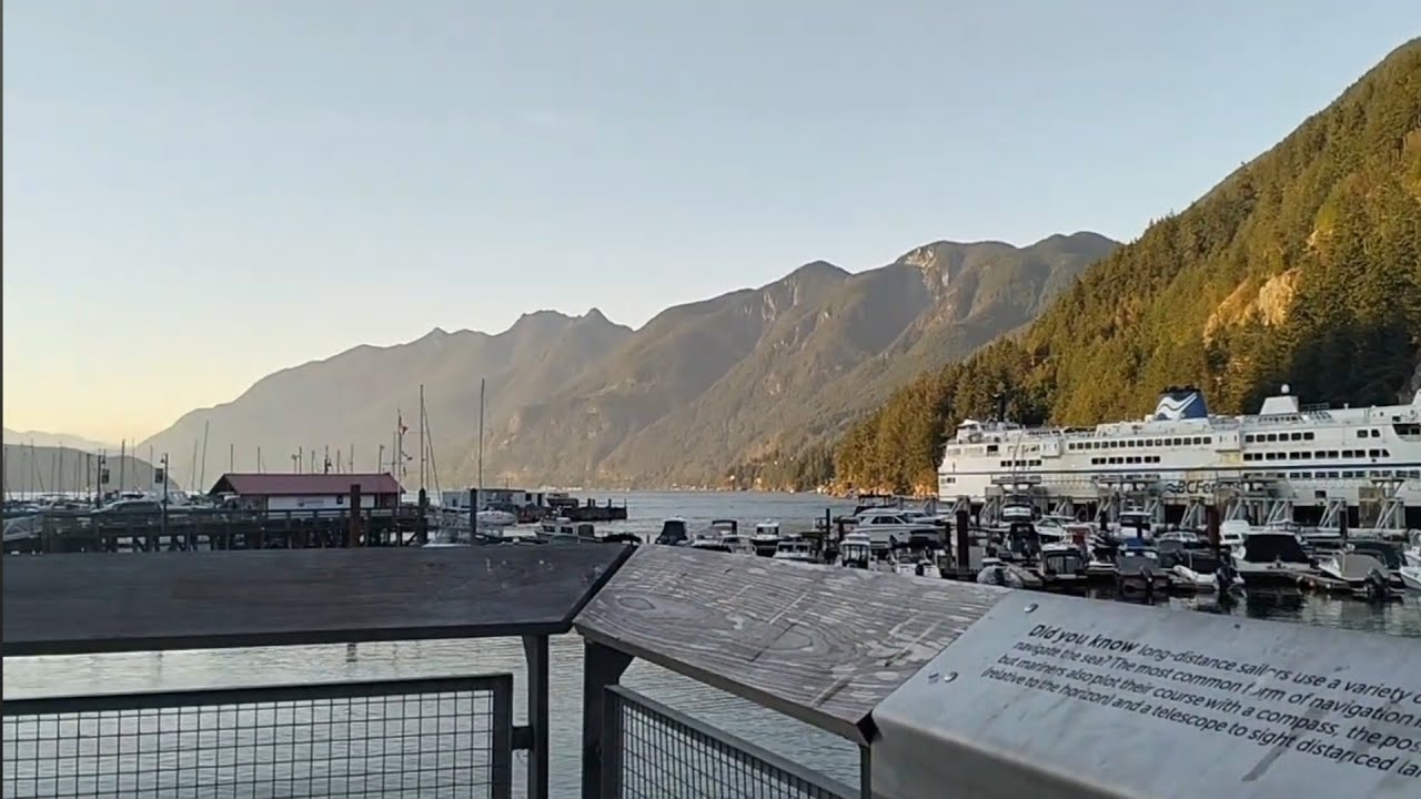 Trip of west Vancouver | No Talking | Sun in winter ?  😭