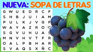Sopa De Letras Juegos Visuales Mentales Memoria Y Concentración