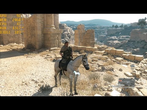 GTX 1060 6GB + i5 7500 - Metal Gear Solid V: The Phantom Pain [Max Settings/1080p]