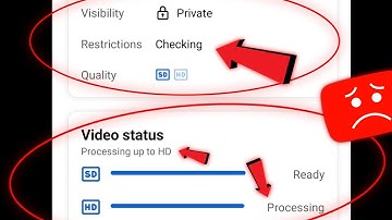 Youtube Video Checking Problem | yt studio video uploading checking problem | yt studio checking 