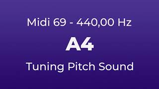A4 Tuning Pitch | 440,00 Hz | Midi Key 69