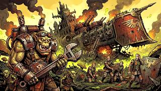 What Really Happens After an Imperial Ship Crashes on an Ork World in Warhammer 40K
