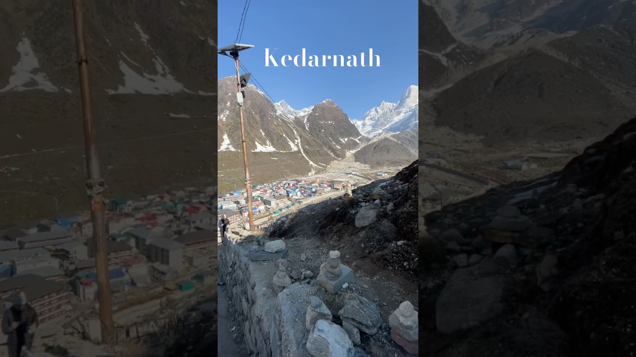 Na Manzil Ka Pata, Na Rukne Ka Irada 🏔️ | Kedarnath Solo Journey I 2nd life with dev  #travel