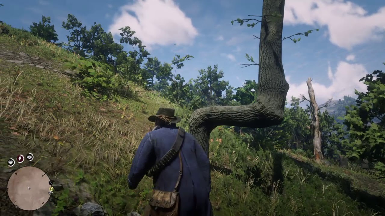 Red Dead Redemption 2 L'albero segnavia - YouTube