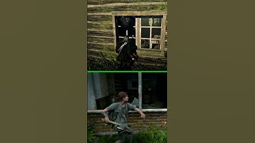 GLASS PHYSICS COMPARISON (RDR2 VS TLOU2) PART 3