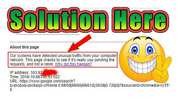 Our systems have detected unusual traffic from your computer network || Google search problem solve