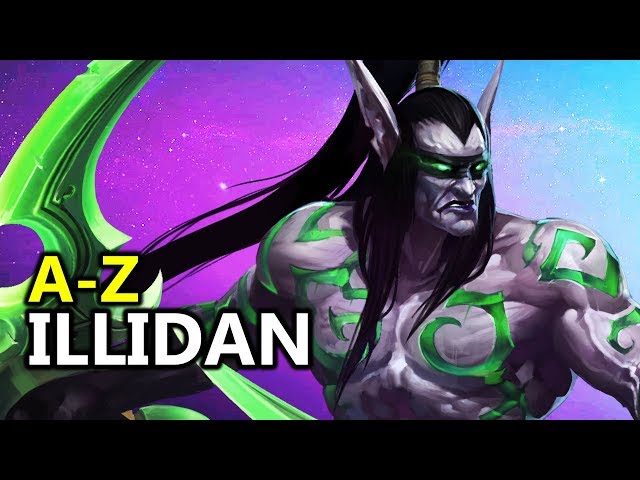 Heroes of the Storm (Gameplay) - Illidan Meta Build (HotS Illidan Gamepl