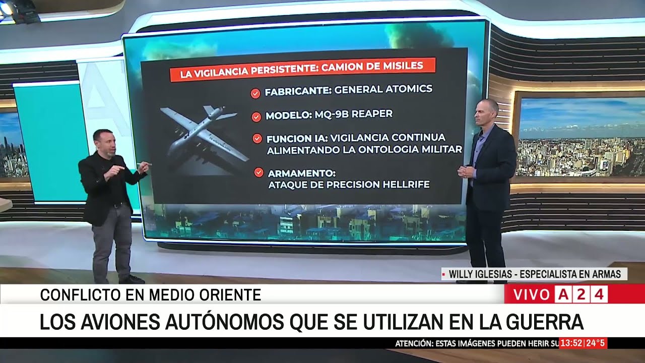 📢 LAS NUEVAS ARMAS QUE SE ESTRENAN EN ESTA GUERRA: DRONES Y AVIONES AUTÓNOMOS  ARMAS CON IA