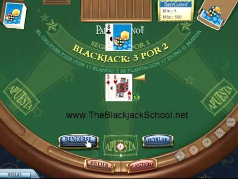 Rendirse o rendir homenaje Blackjack