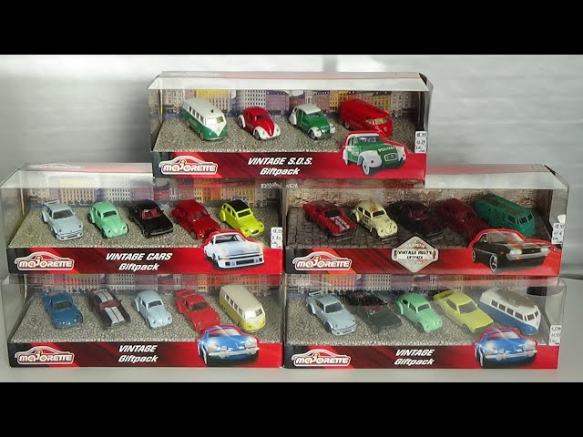 Majorette Vintage Car 1:64 6 Assorted