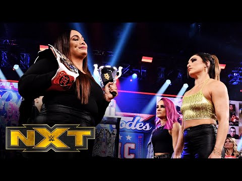 Nia Jax & Shayna Baszler confront Dakota Kai & Raquel González: WWE NXT, Feb. 17, 2021