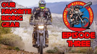 Our Favorite Motorcycle Riding Gear: Internet Riding Buddies Podcast, Episode 3