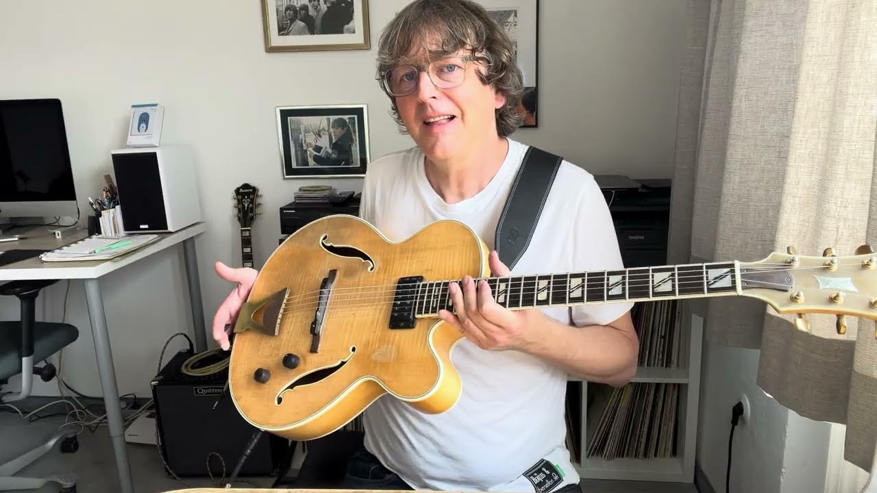 Borys B 120 Deluxe - Jazzgitarre der Superlative - Baujahr 1987.