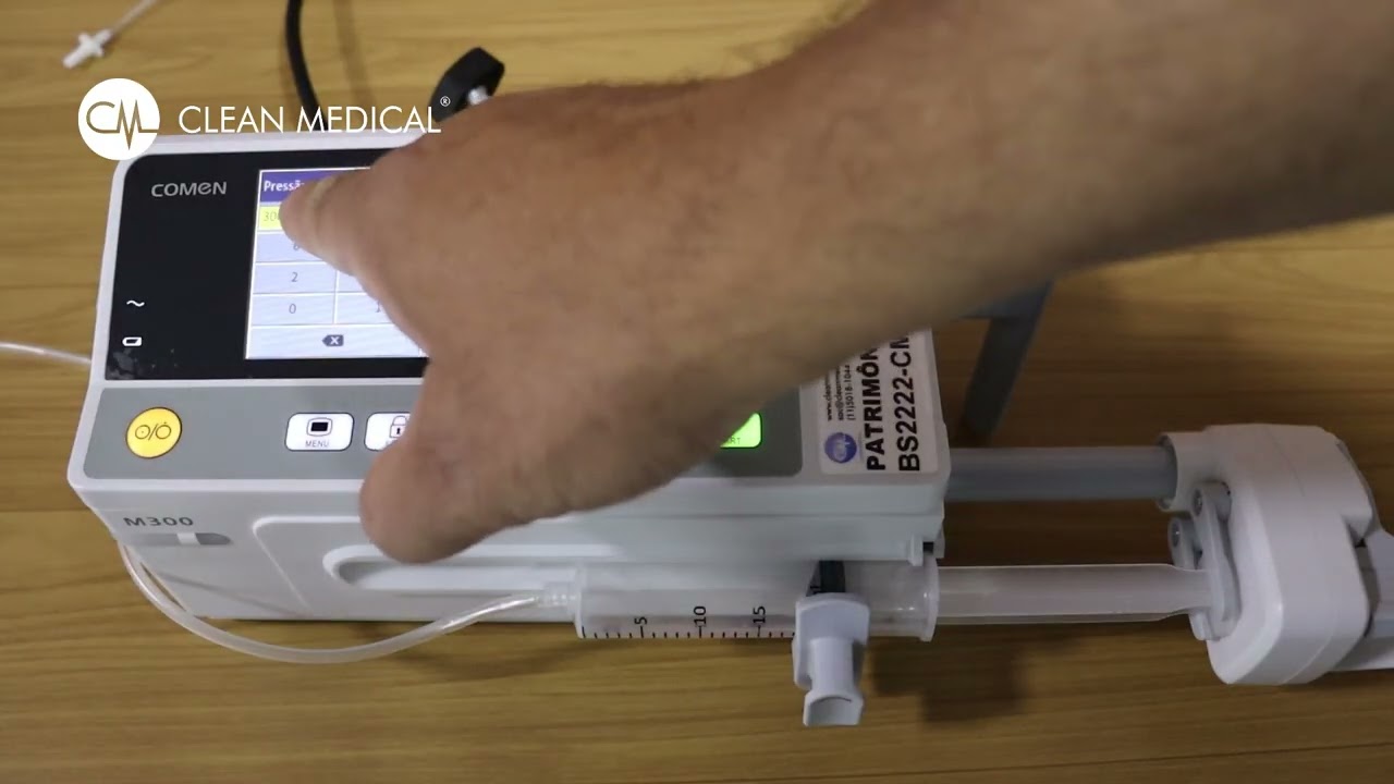 Bomba de Seringa M300 Comen | Clean Medical