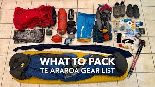 Te Araroa Gear List: What to Pack for a Thru-Hike screenshot 5