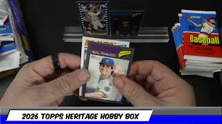 2026 Topps Heritage Hobby Box