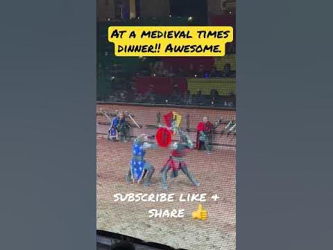 At a medieval times diner!! - YouTube