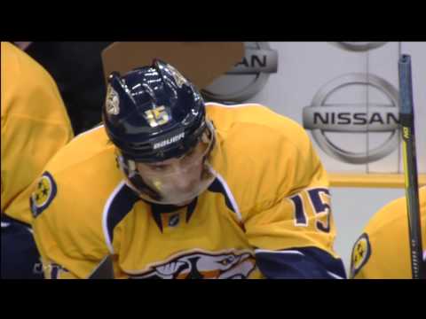 Craig Smith Misses Empty Net vs Leafs - Nov 17th 2011 (HD)