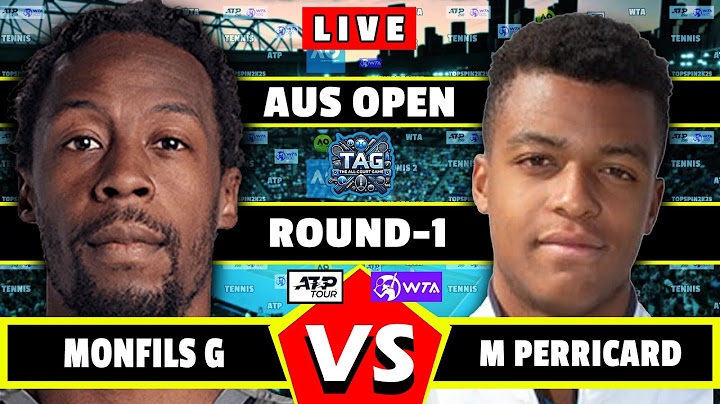 🔴LIVE: Monfils G vs Mpetshi Perricard G • Australian Open 2025 #round1 #Monfils #MpetshiPerricard