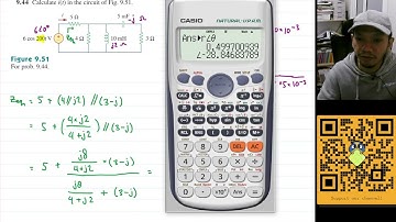 Problem 9.44 - Fundamental of Electric Circuits (Sadiku) 5th Ed - Impedance and Admittance