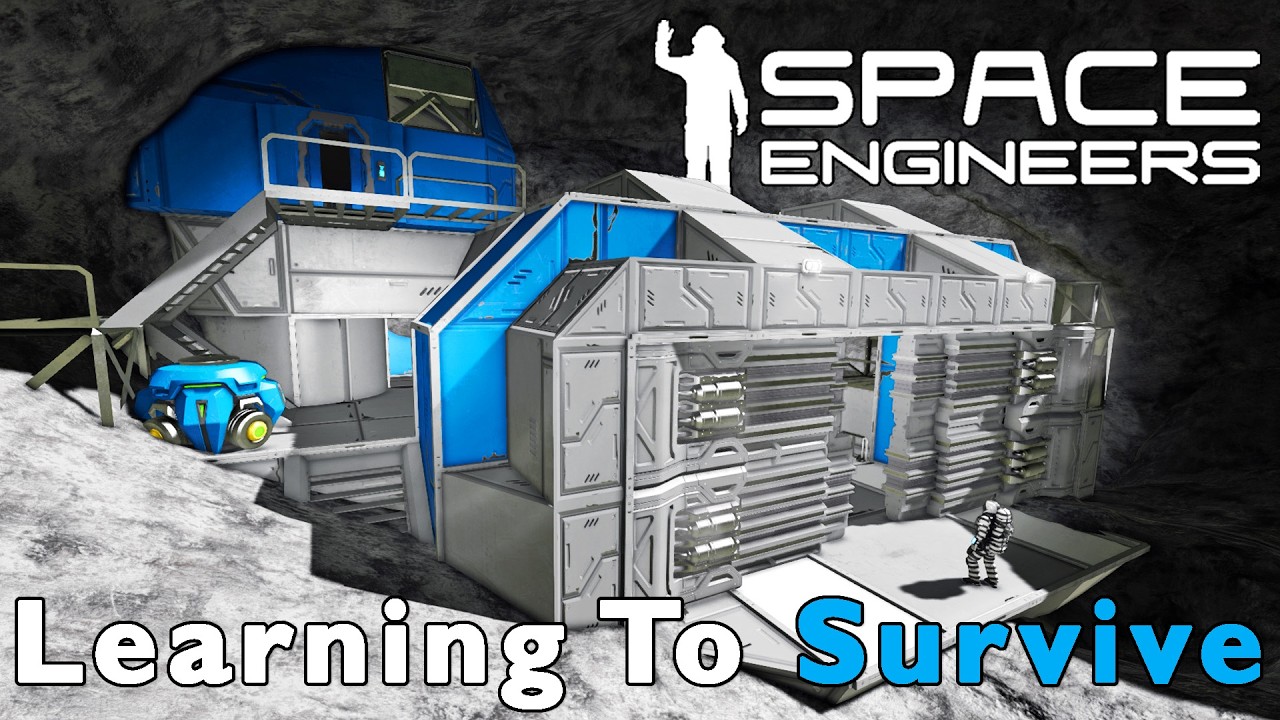 Space Engineers: Learning To Survive In 2025 (Part 1) - YouTube