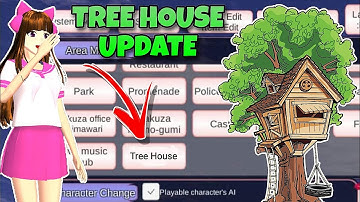 TREE HOUSE UPDATE | Sakura School Simulator | Gweyc Gaming