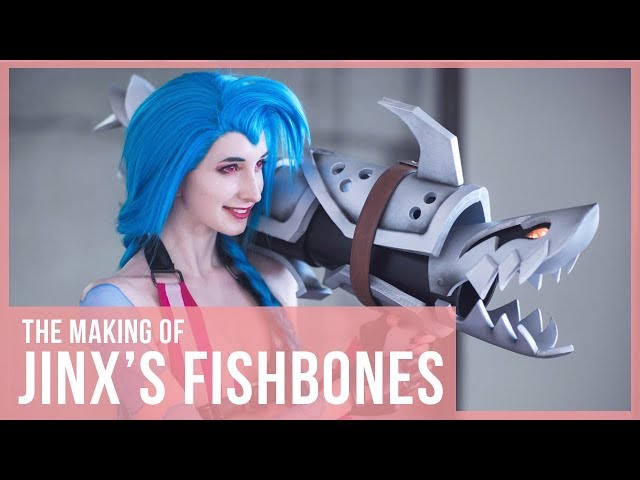 Arcane Jinx FISHBONES BLUEPRINT Arcane Weapon Jinx League of