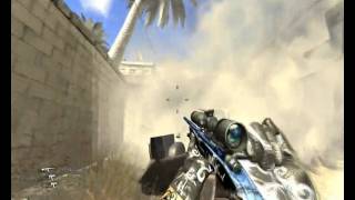 Cod 4 ! Sniper Unscop shot