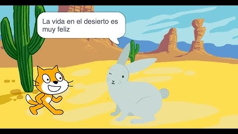 Crear un cuento con Scratch