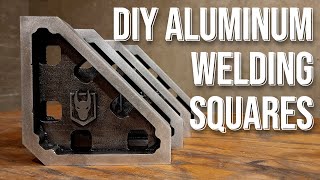 DIY cast aluminum welding squares