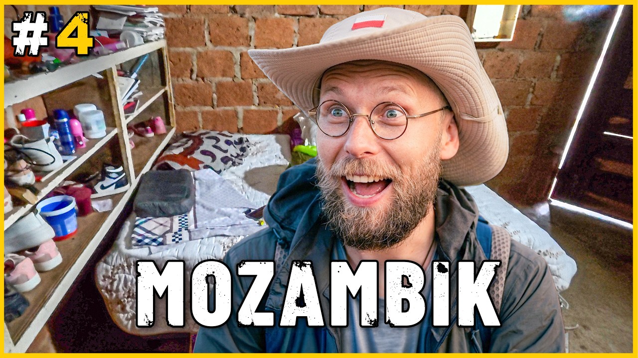 MOZAMBIK: Plecak ZAATAKOWANY na wsi! 😮 Podróż po Afryce, pokazuje gościnność lokalnych tutaj (vlog)