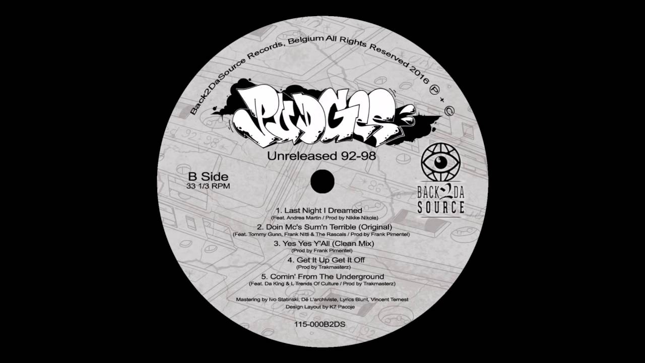 Pudgee - Last Night I Dreamed