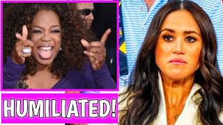DUMPED! Meghan FUMING After Oprah Hilariously ROASTED her LIVE on Stephen Colbert 'NEVER A ROYAL!'