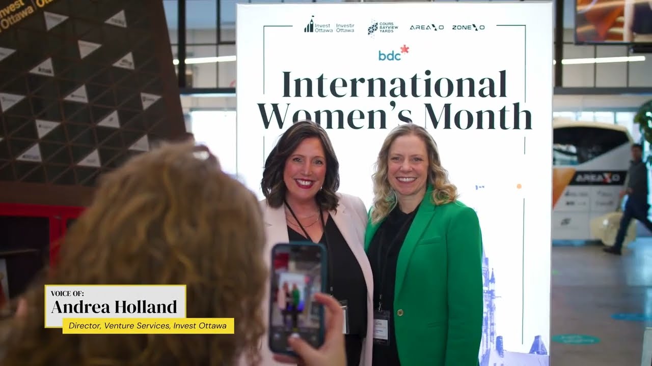The "F" Factor: Fueling Founders - International Women's Month 2025 - Invest Ottawa