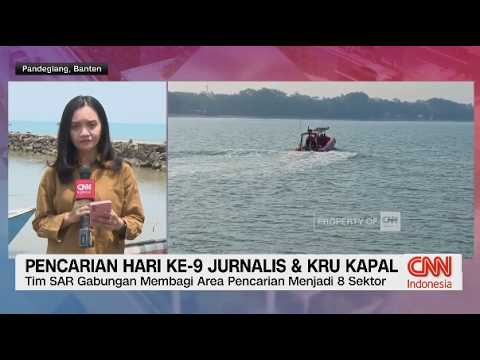 Perkembangan Terkini Pencarian Hari ke-9 Jurnalis & Kru Kapal