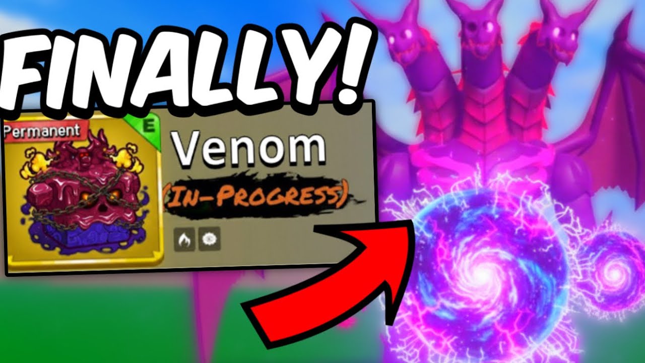 Venom Rework FINALLY NEWS! Trailer + NEW LEAKS in Blox Fruits Update
