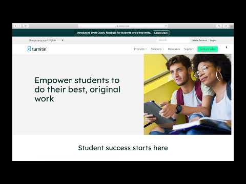 Video Hướng dẫn sử dụng tài khoản kiểm tra đạo văn Turnitin... - youtube
