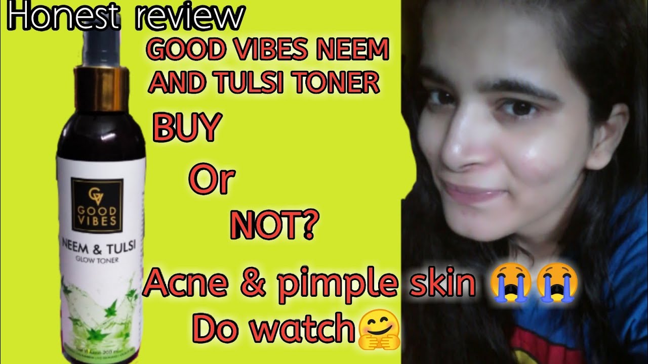 tulsi toner for acne