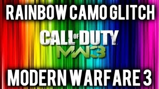 *NEW* MW3 Rainbow Camo Glitch/ Easter Egg!