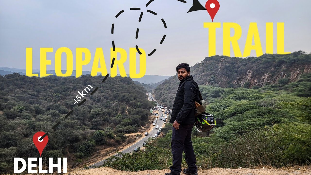 Weekend Trip | Delhi to Leopard Trail Gurugram | Scenic Ride & Nature Escape