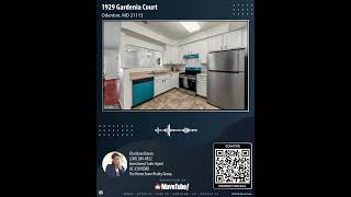 1929 Gardenia Court, Odenton, MD 21113 | 3 Bedroom Townhome For Sale