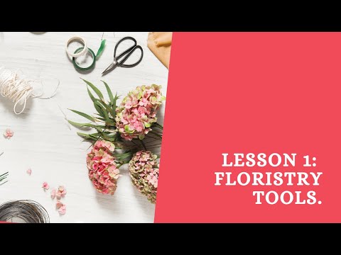 Video: Hvilke Værktøjer Og Materialer Har Blomsterhandlere Brug For?