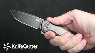 Zero Tolerance 0044BW Button Lock Flipper Knife Net Worth