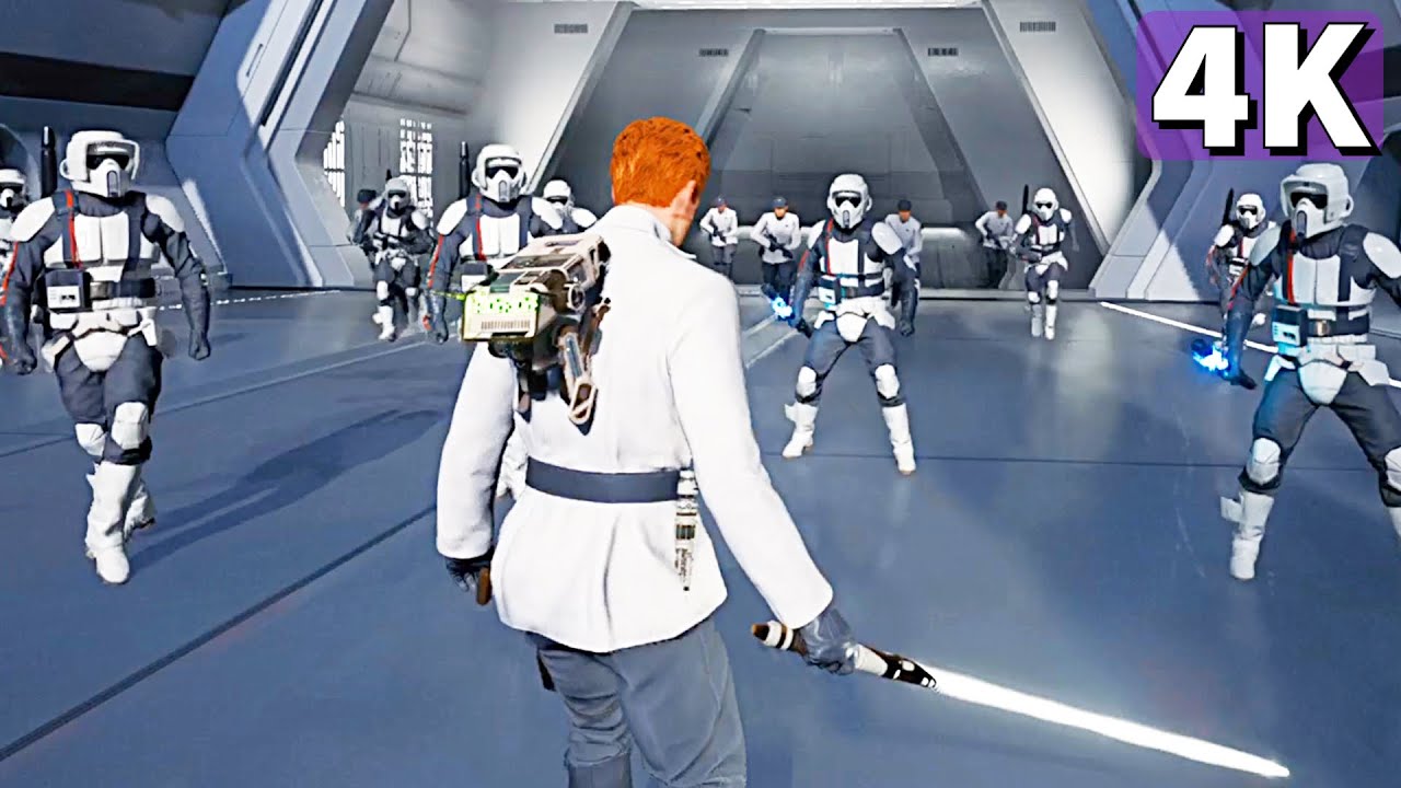 Cal Kestis Roleplays as Starkiller Scene (Star Wars Jedi Survivor) 4K ULTRA HD